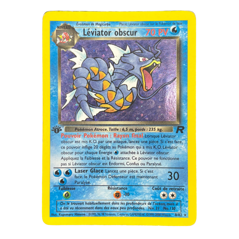 Leviator obscur 8/82 ED1 - Team Rocket -EXC