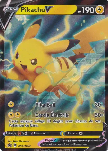 Pikachu-V SWSH063 - Promo SWSH
