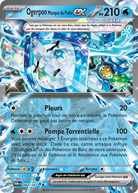 Ogerpon Masque du Puits ex 64/167 - Mascarade Crépusculaire