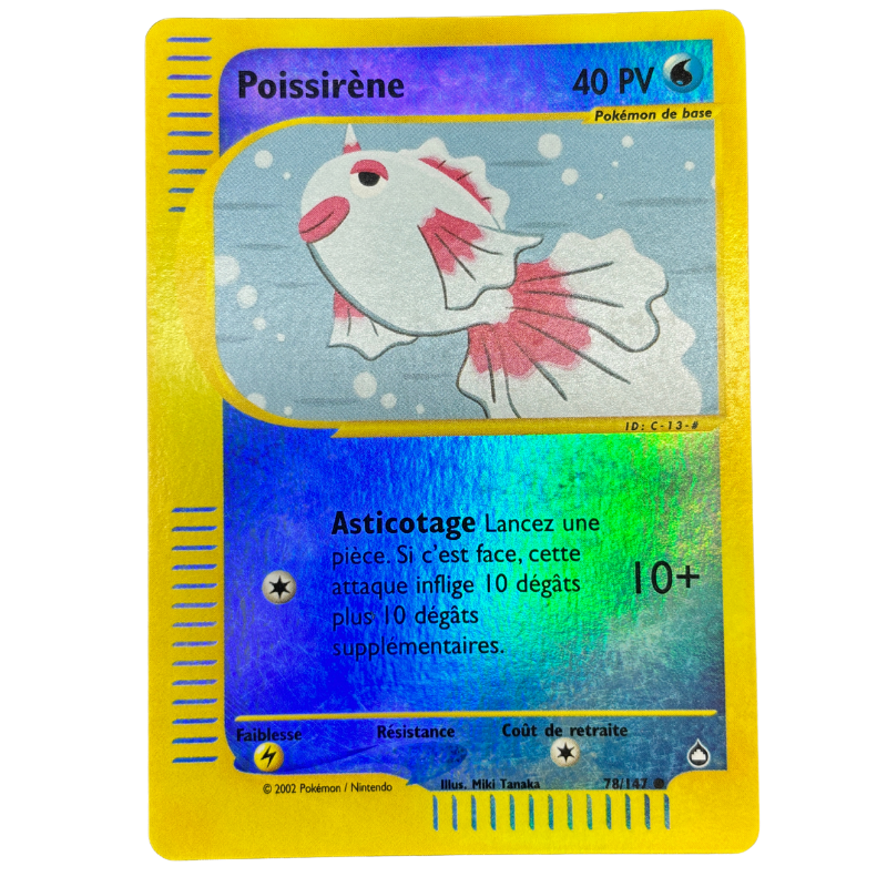 Poissirène 78/147 ( reverse ) - Aquapolis - NM