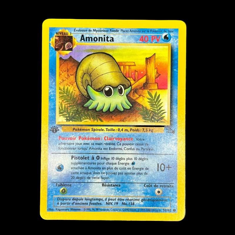 Amonita 52/62 ED1 - Fossile - EXC+