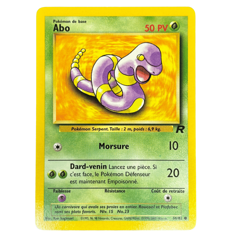 Abo 56/82 - Team Rocket - NM