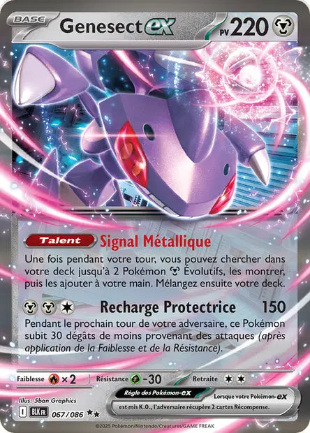 Genesect 067/086 - Foudre Noire