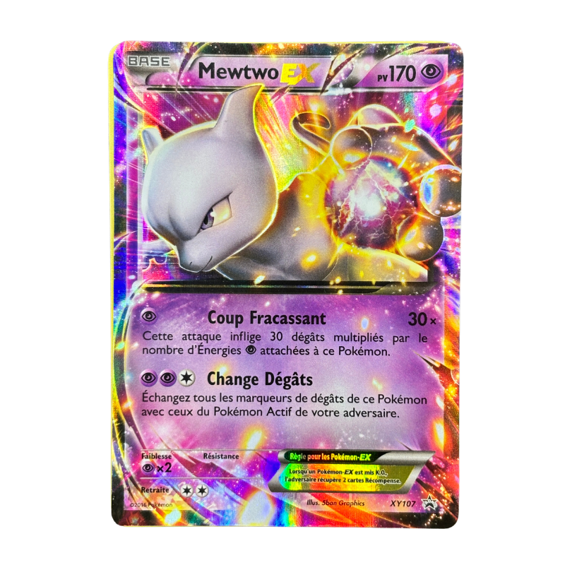 Mewtwo EX X107 - Promo XY - MINT
