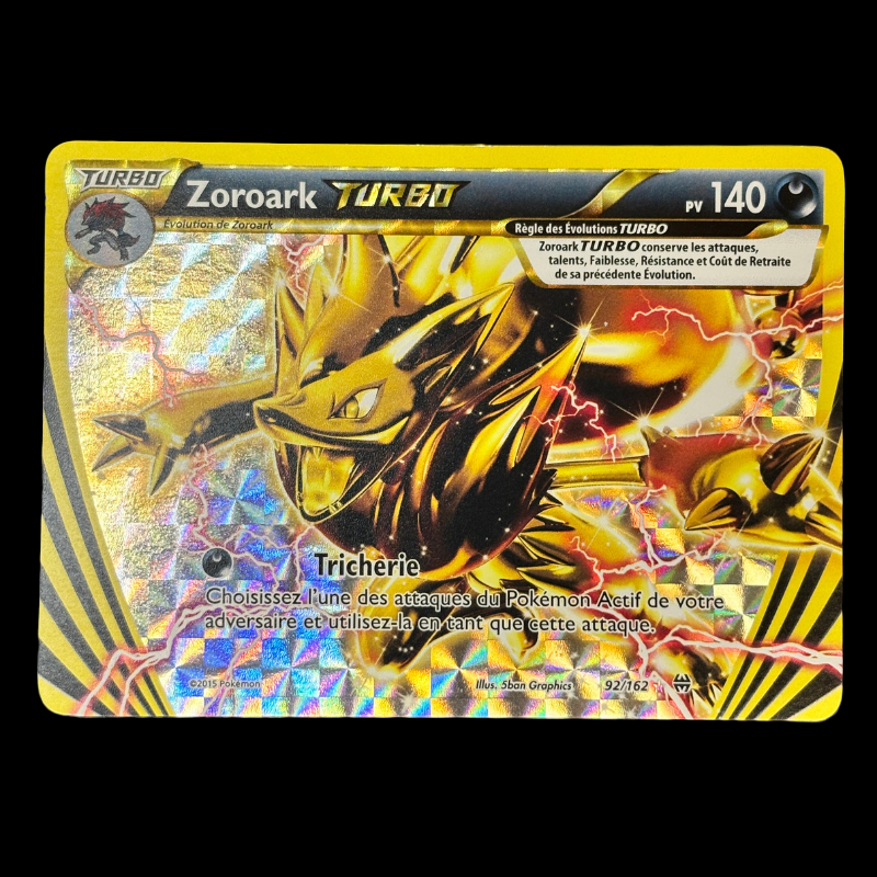 Zoroark Turbo 92/162 - Impulsion Turbo - NM