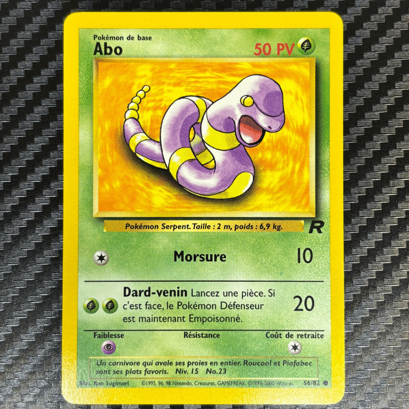 Abo 56/82 - Team Rocket - NM
