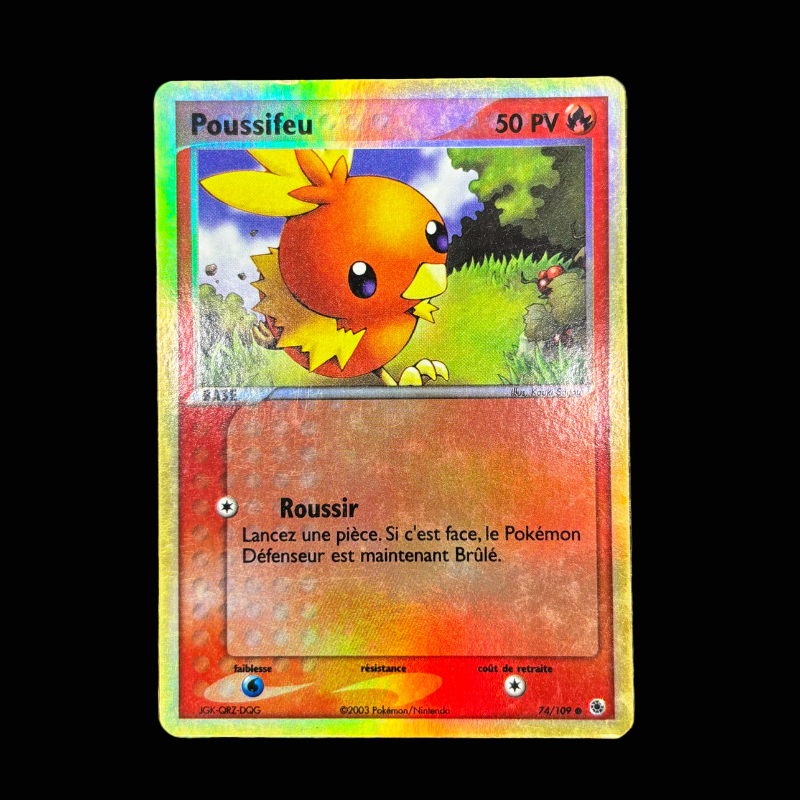 Poussifeu 74/109 - Rubis & Saphir - EXC+