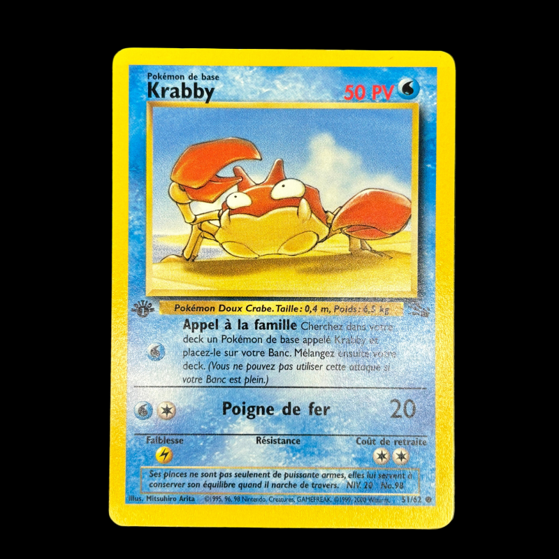 Krabby 51/62 ED1 - Fossile - EXC+