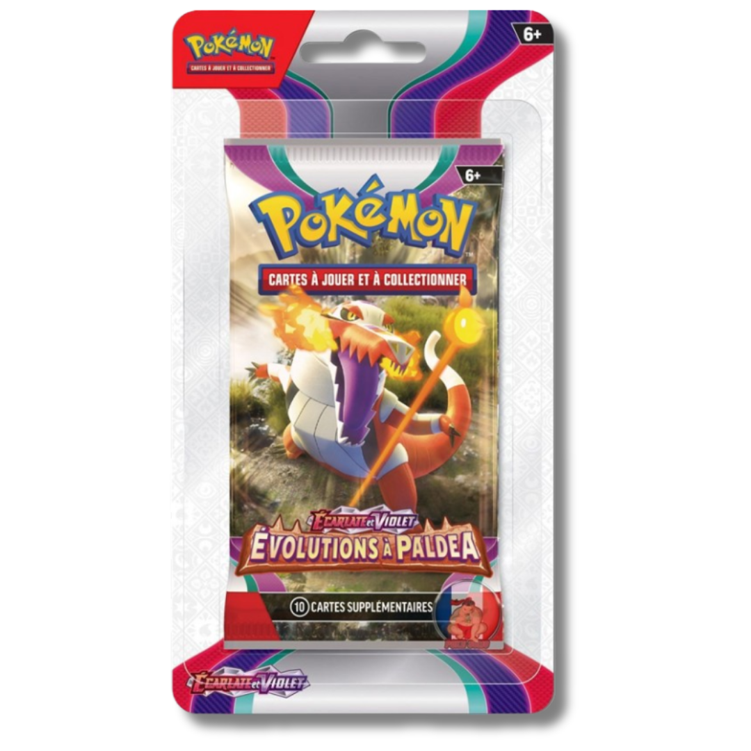 Blister Evolution à Paldea - Flamigator