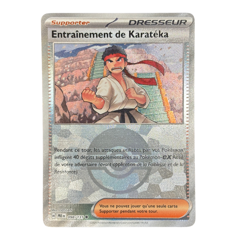 Entraînement de Karatéka 098/131 - Pokeball Évolution Prismatique