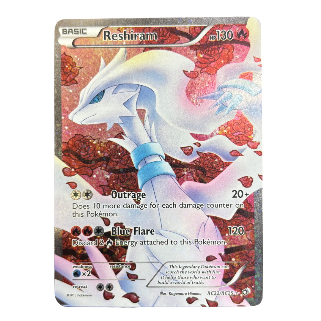 Reshiram RC22/RC25 Legendary Treasures – EXC+