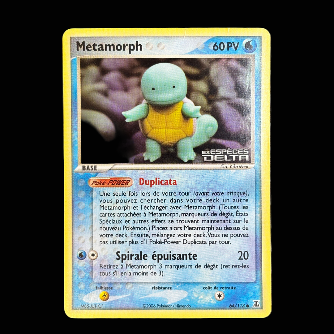 Metamorph 64/113 Espèces delta – EXC+