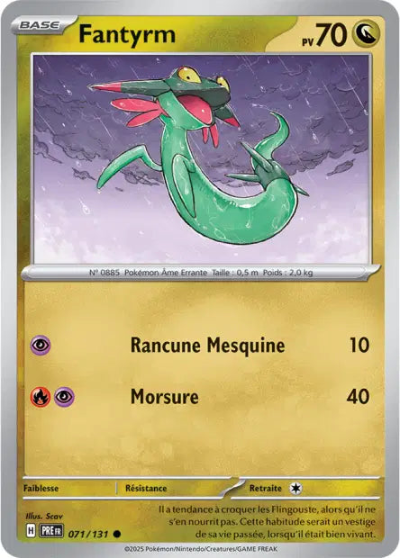Fantyrm 071/131 - Pokeball Évolution Prismatique
