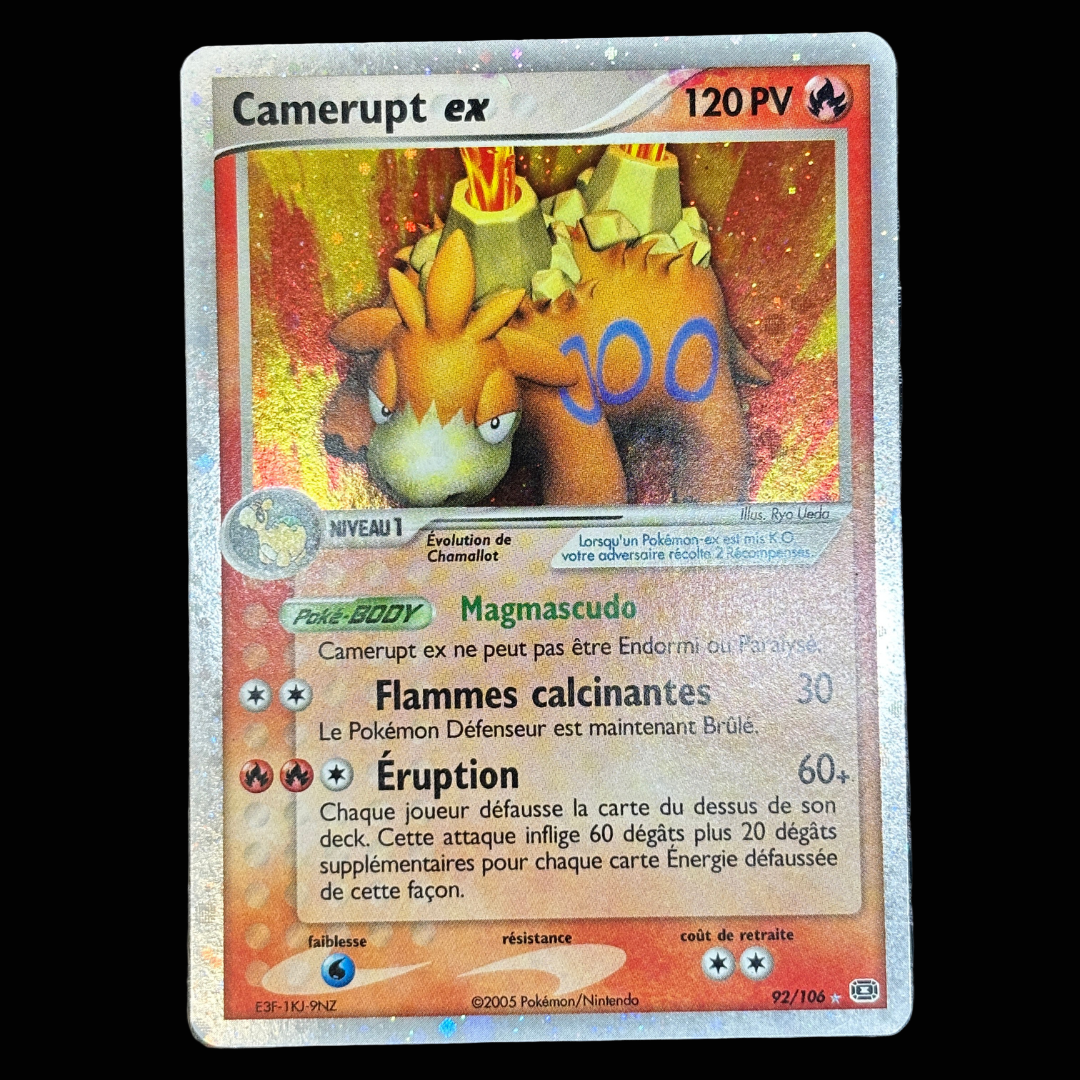 Camerupt EX 92/106 – Emeraude – EXC+
