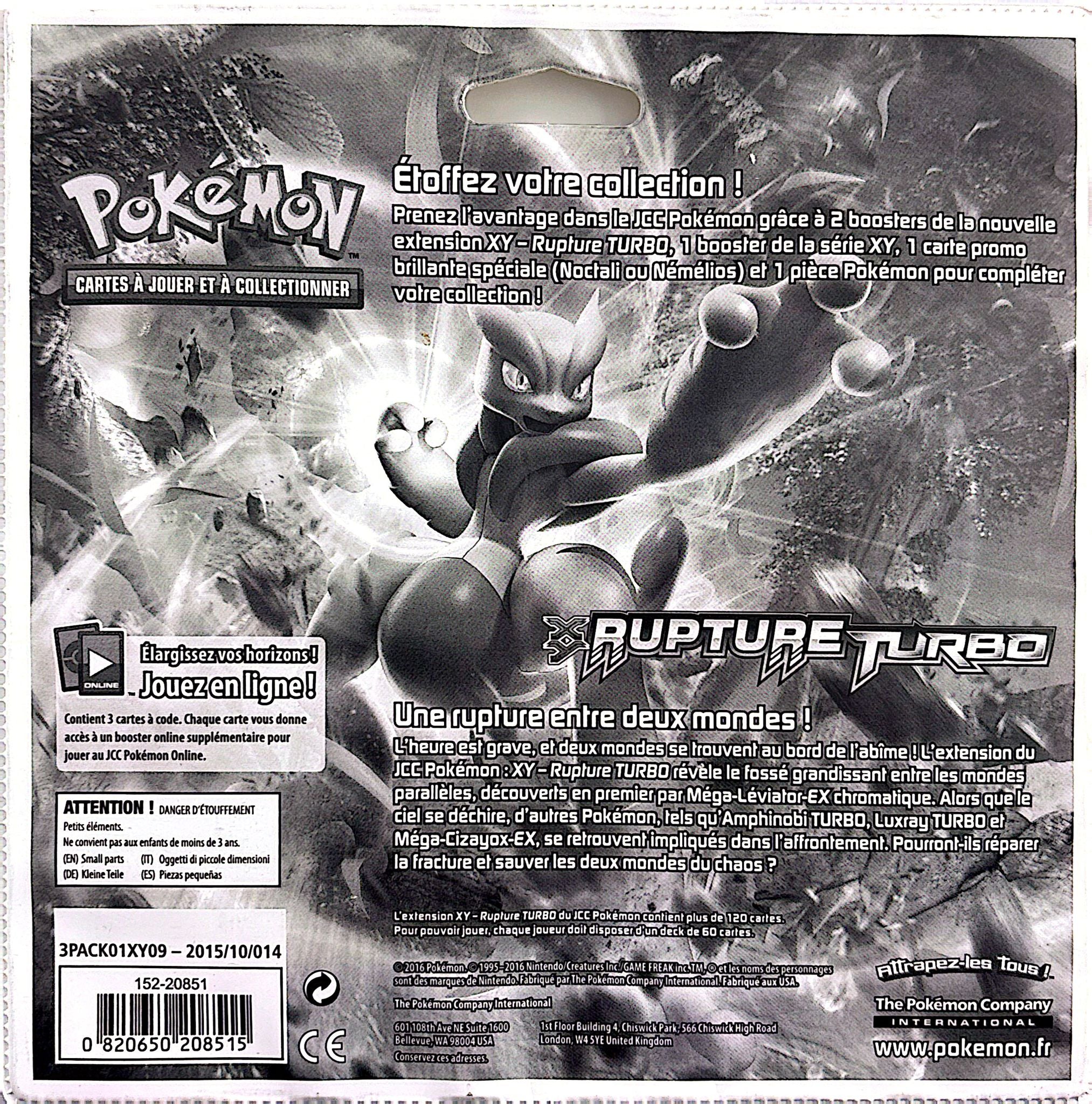 Tripack XY Rupture Turbo (Noctali) *