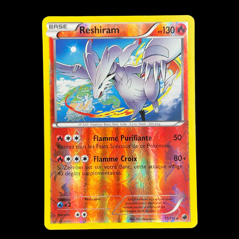 Reshiram 17/116 Glaciation plasma – NM