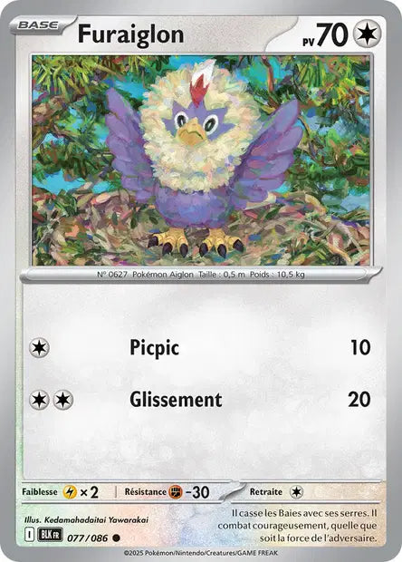 Furaiglon 077/086 Foudre Noire – Pokeball