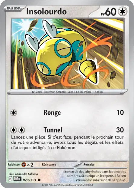 Insolourdo 079/131 - Masterball Évolution Prismatique