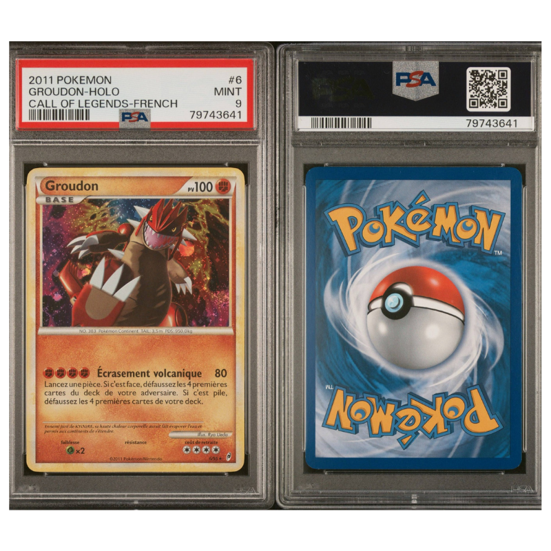 Groudon 6/95 - PSA 9