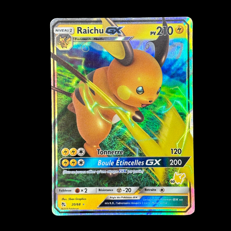 Raichu GX 20/68 - Destinées Occultes