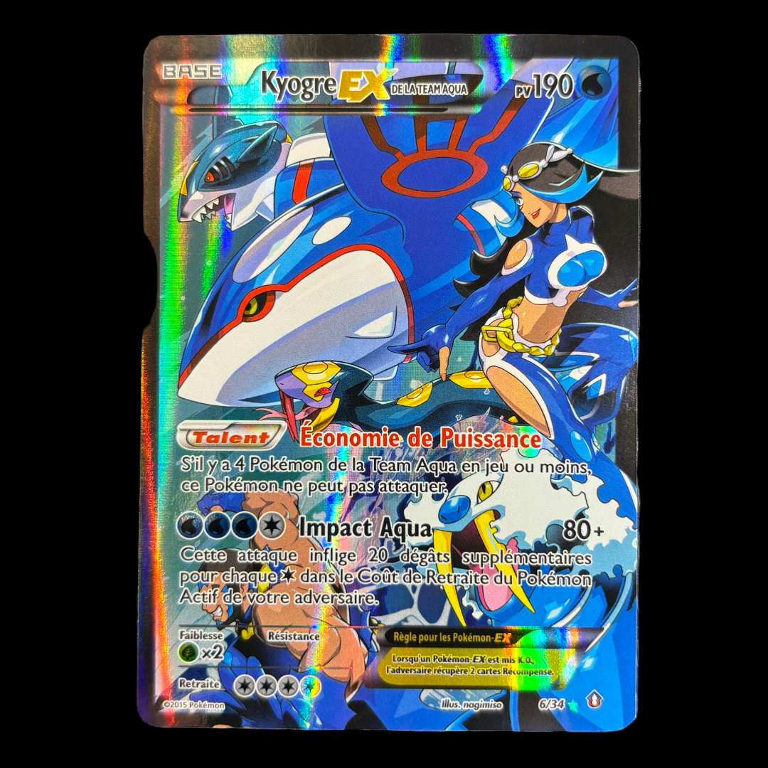 Kyogre EX 6/34 Double danger – NM