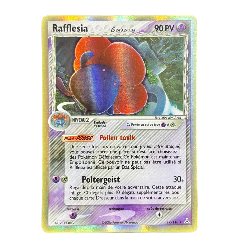 Rafllesia 17/110 Fantômes holon – EXC+