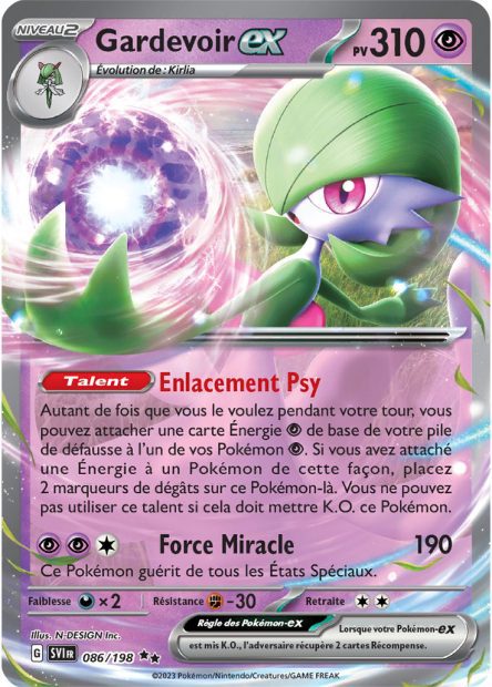 Gardevoir-ex 086/198 - Écarlate et Violet