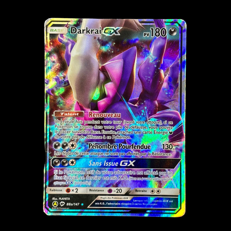 Darkrai GX88a/147 - Ombres Ardentes- EXC+