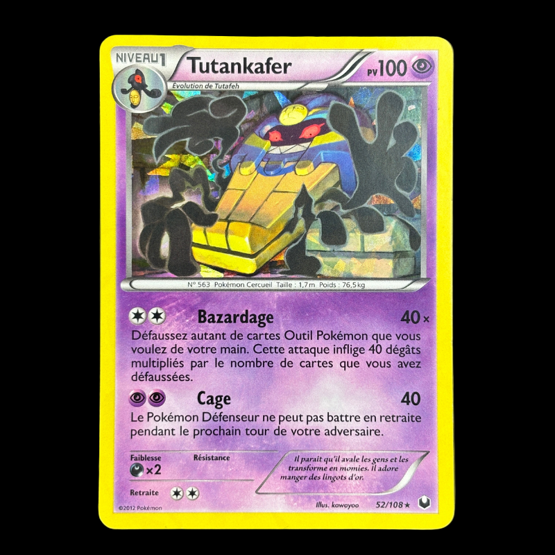 Tutankafer 52/108 Explorateurs obscurs – EXC+