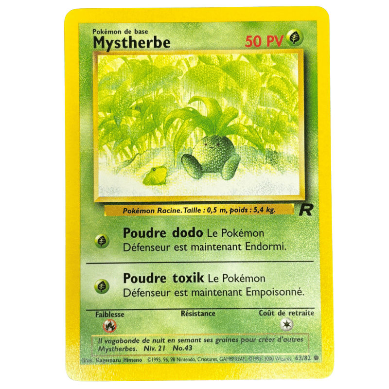 Mystherbe 63/82 - Team Rocket - NM