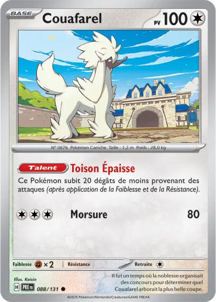 Couafarel 088/131 - Masterball Évolution Prismatique