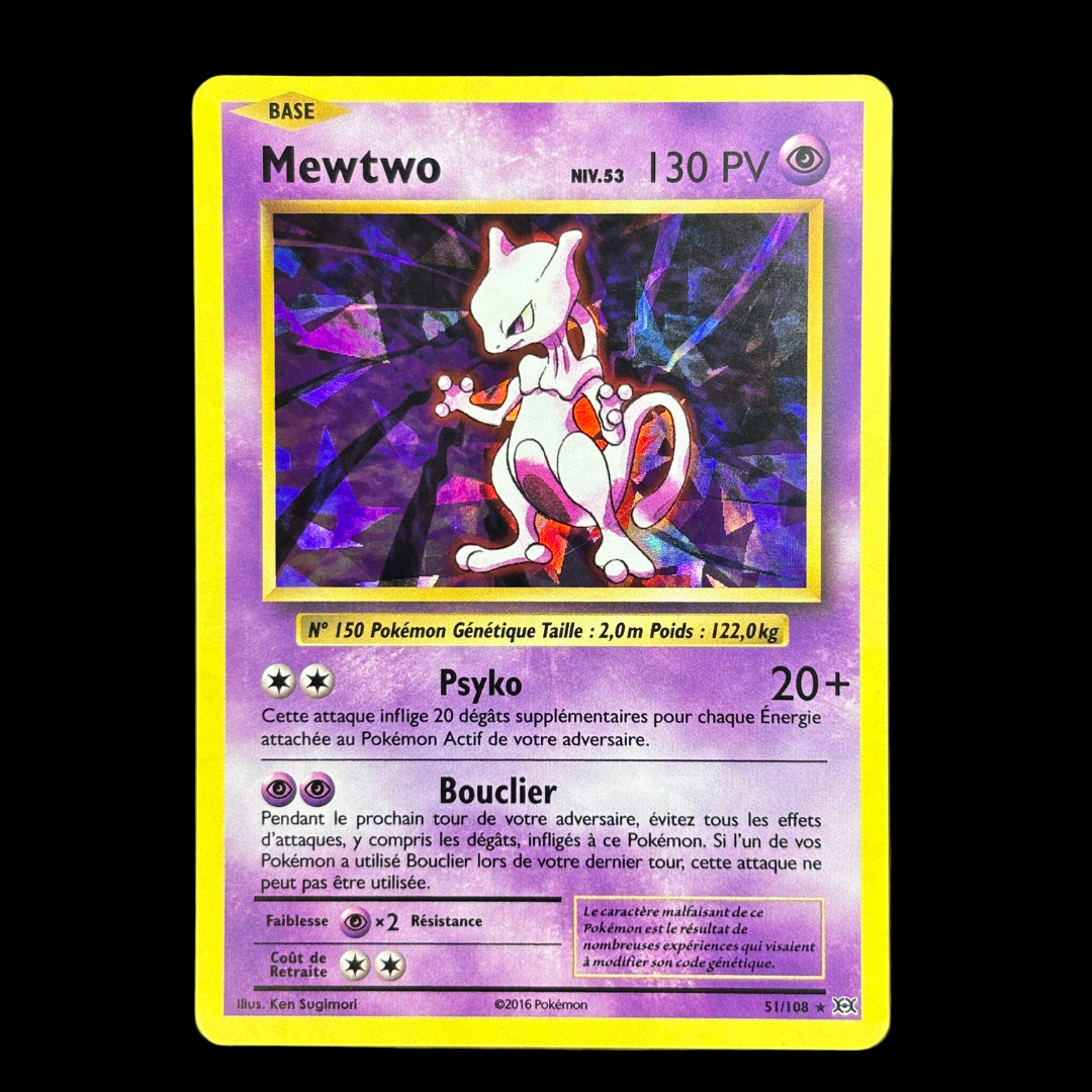 Mewtwo 51/108 évolutions – NM