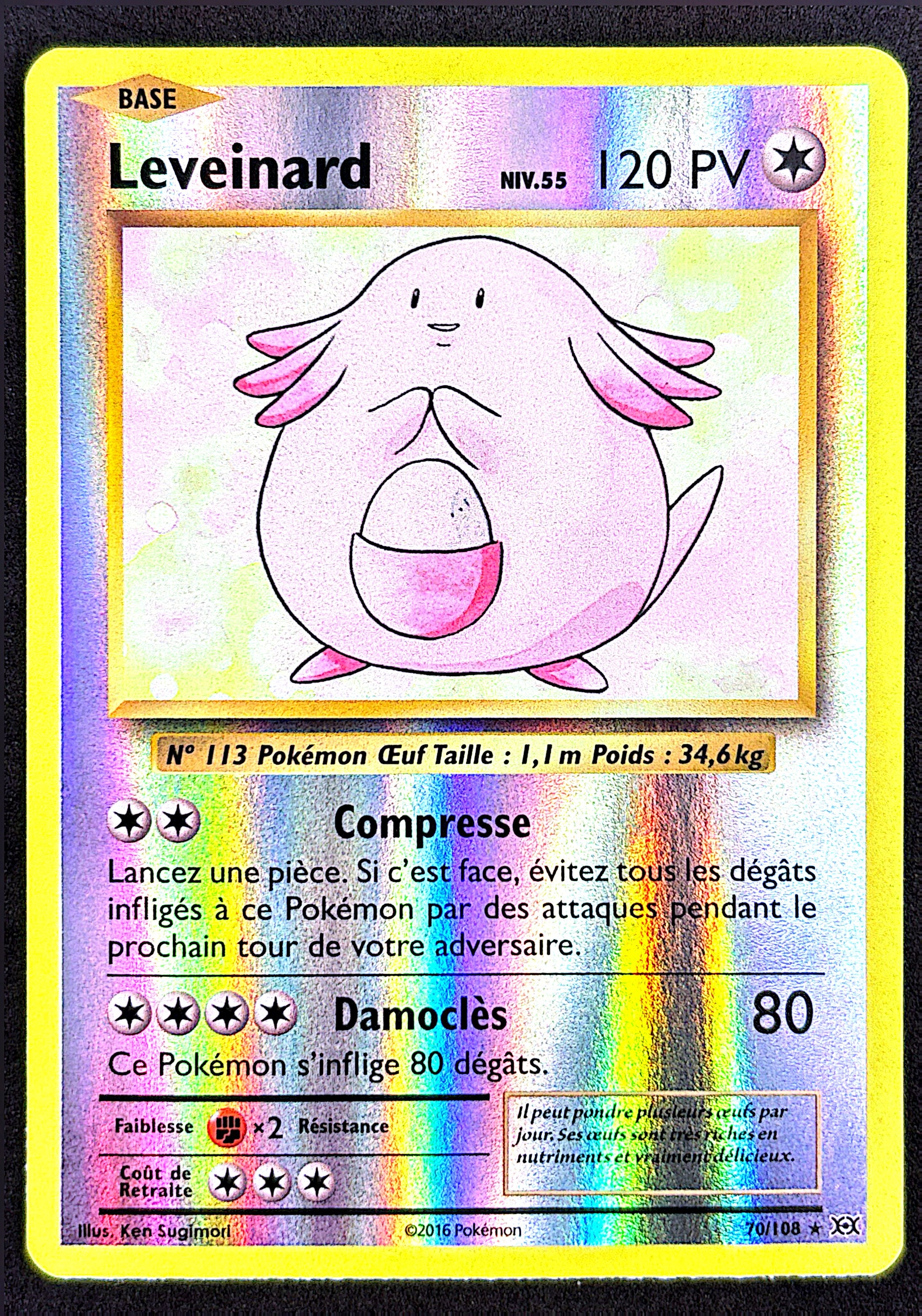 Leveinard 70/108 reverse Evolutions | NM