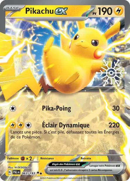 Pikachu 063/193 promo calendrier de l’avant