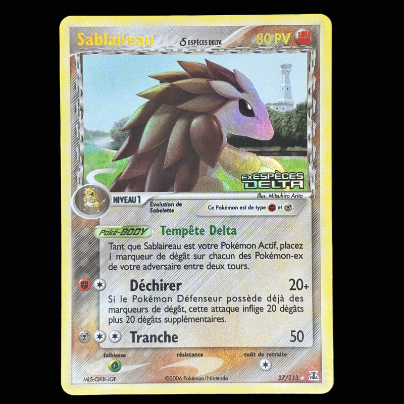 Sablaireau 27/113 - Espèces Delta - NM