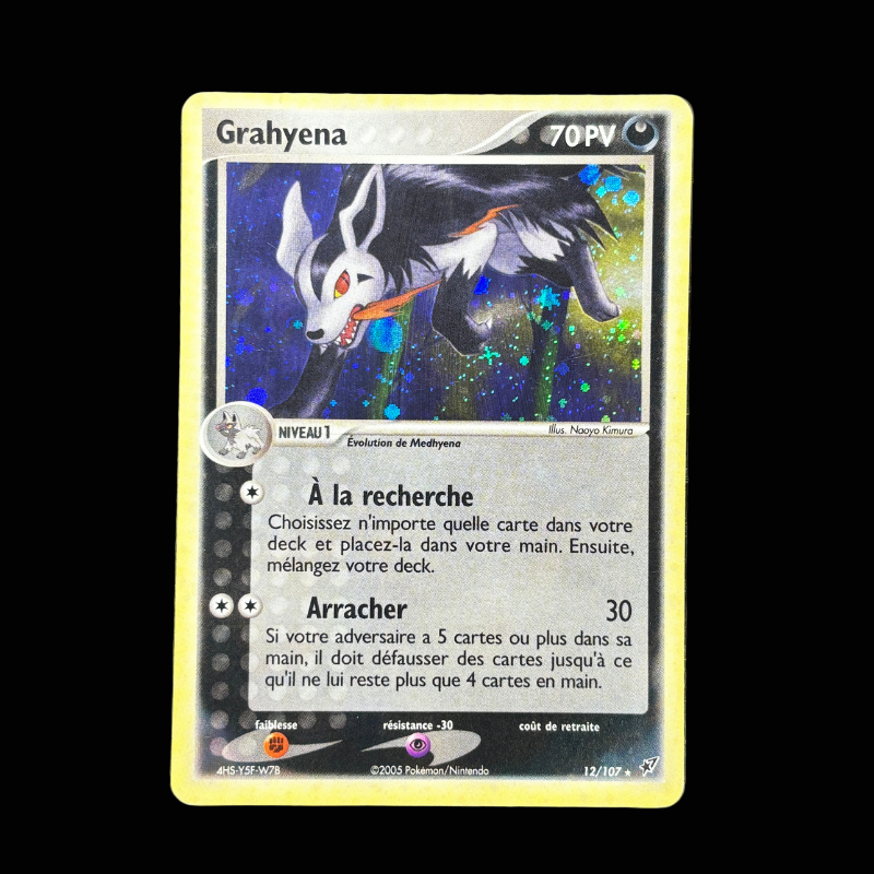 Grahyena 12/107 - Deoxys -EXC+