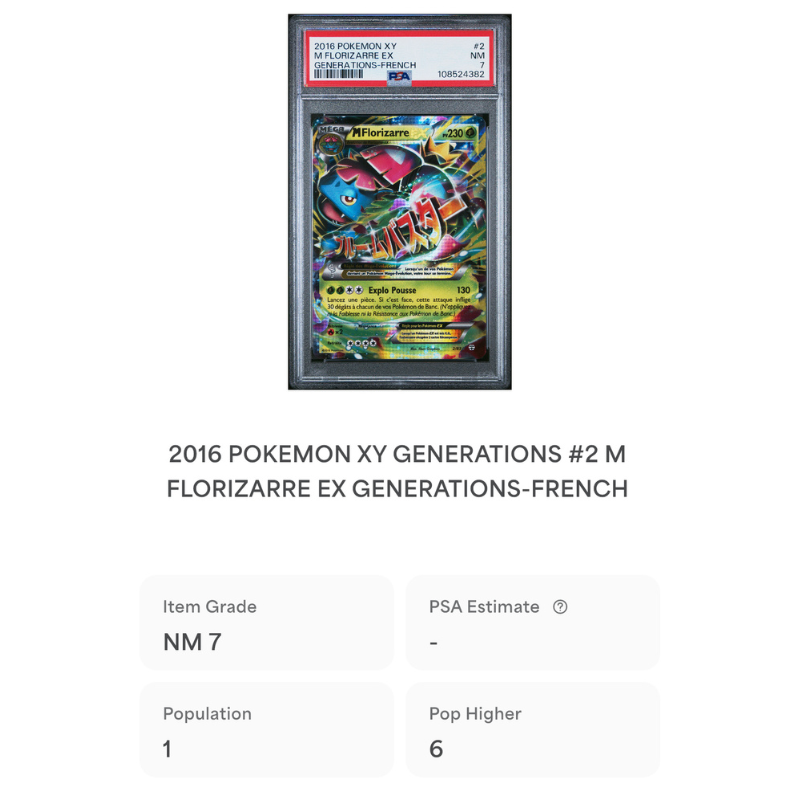MFlorizarre EX 2/83 - PSA 7