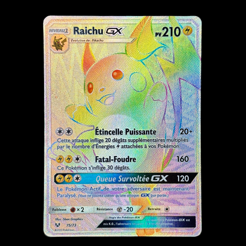 Raichu GX 75/73 - Légendes Brillantes