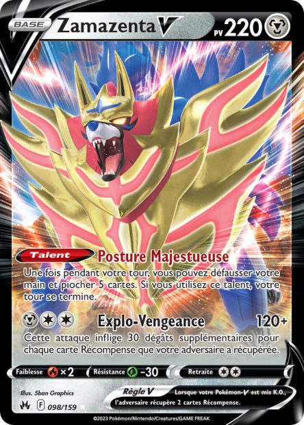 Zamazenta-V 098/159 - Zénith Suprême