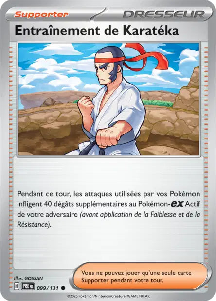Entrainement de Karatéka 099/131 Evolution prismatique – Pokeball