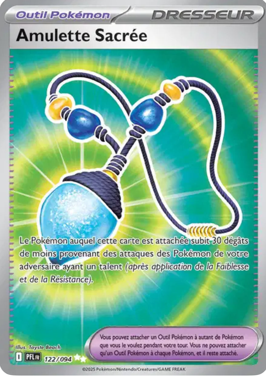 Amulette Sacrée 122/094 - Flammes Fantasmagoriques
