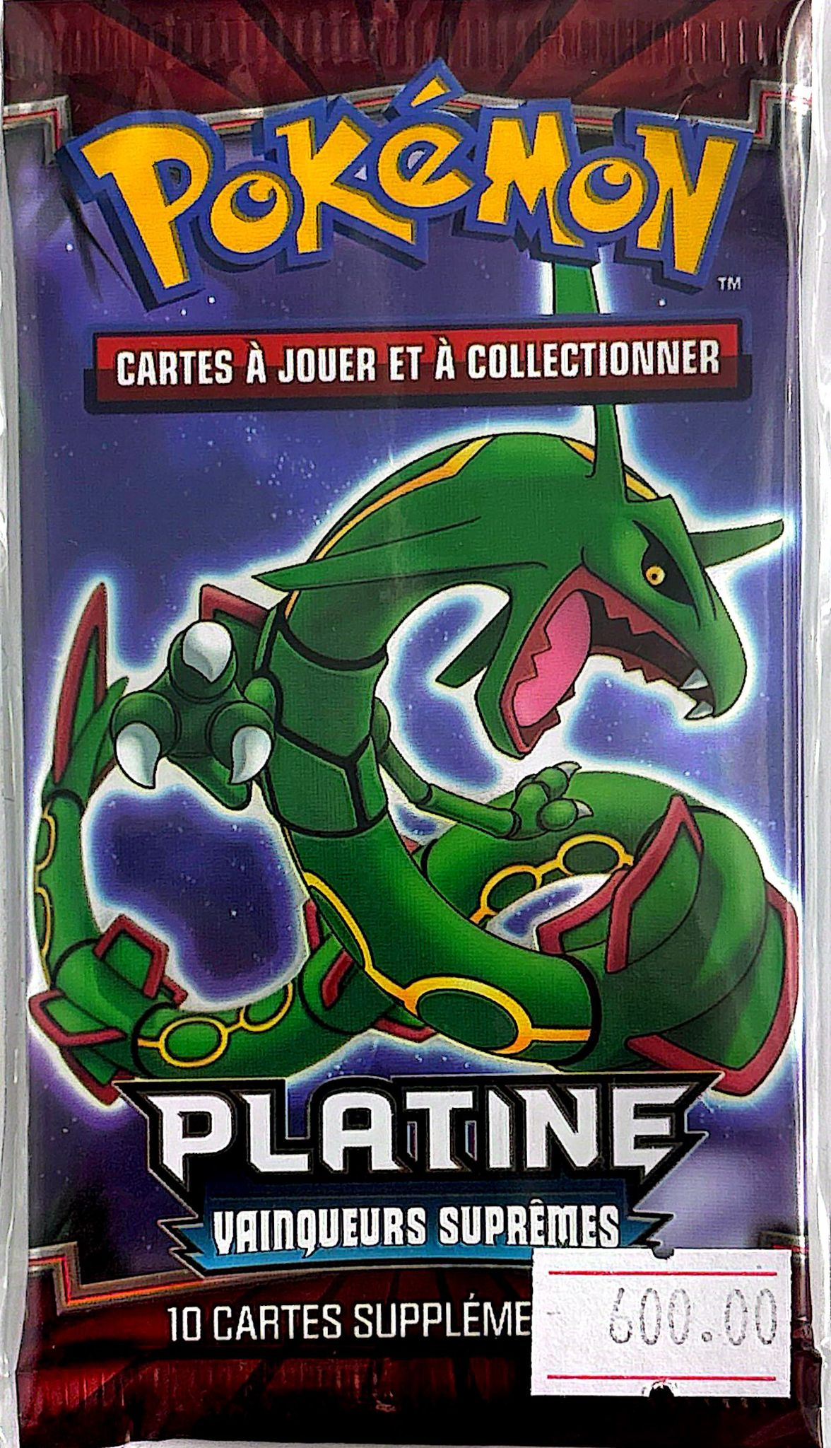 Booster Platine VS Rayquaza *
