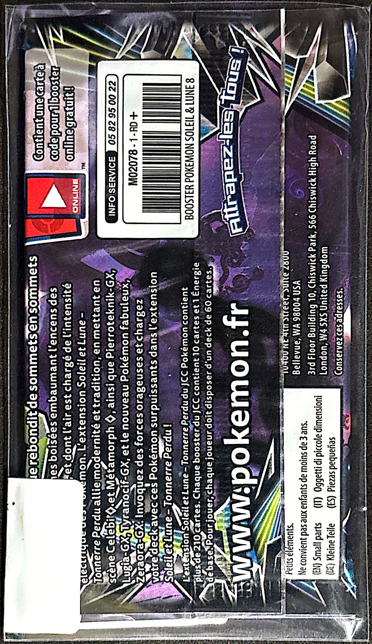 Booster Tonnerre Perdu Pierroteknik *