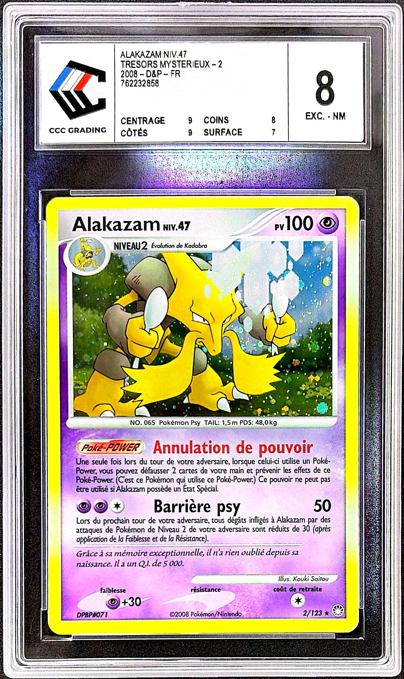 Alakazam 2/123 Trésors Mystèrieux - CCC 8