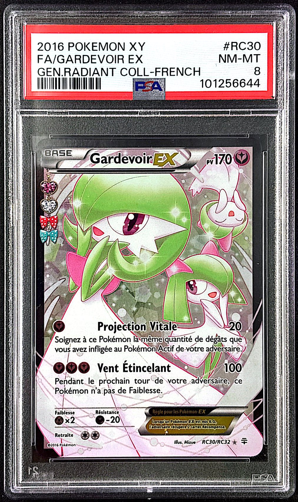 Gardevoir ex RC30/RC32 PSA 8