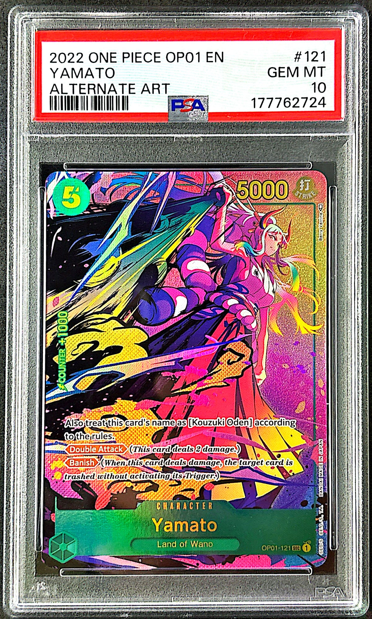 Yamato OP01-121 PSA 10