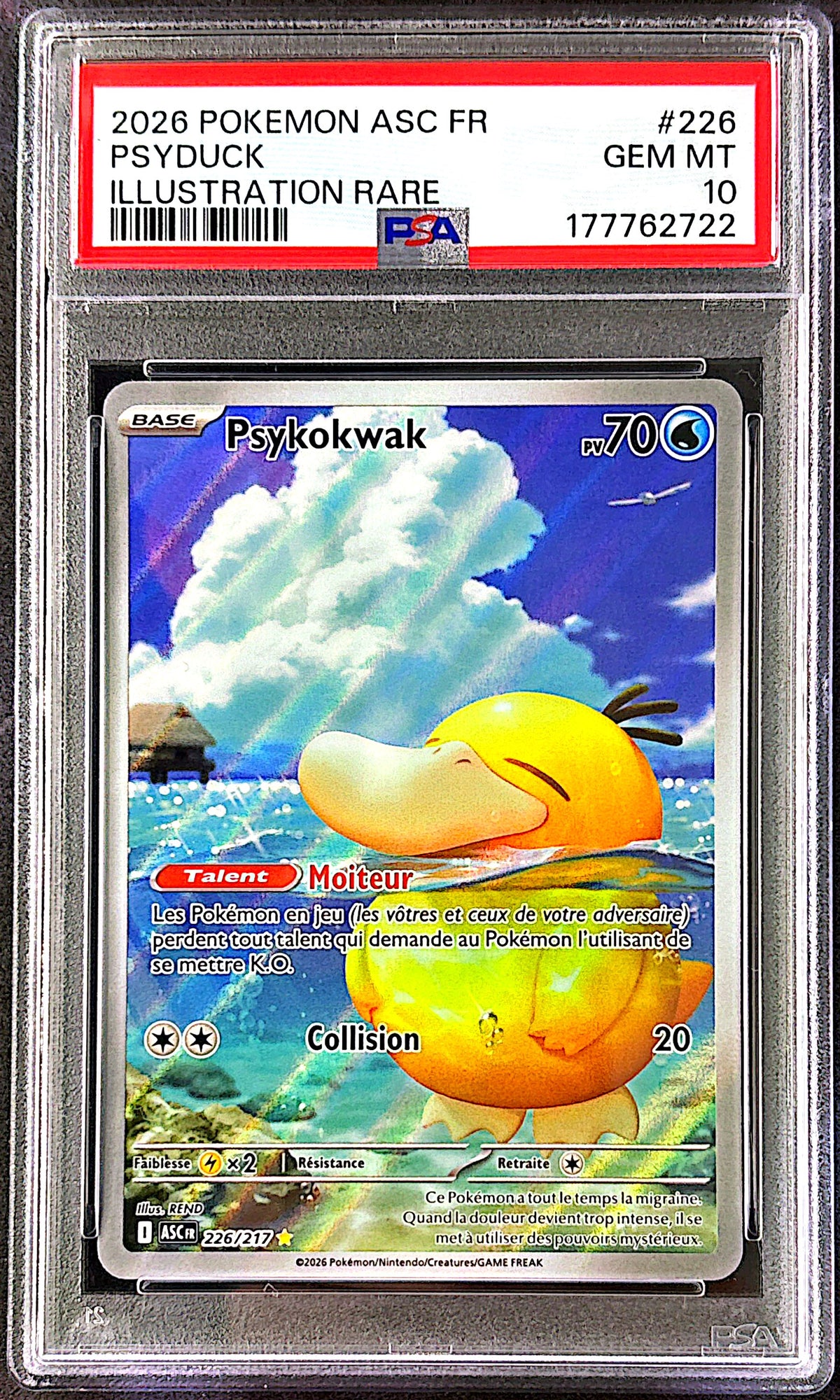 Psykokwak 226/217 PSA 10