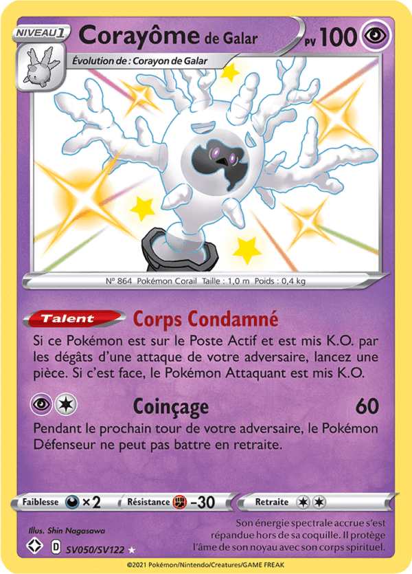Corayôme de Galar SV50/sv122 - Destinées Radieuses