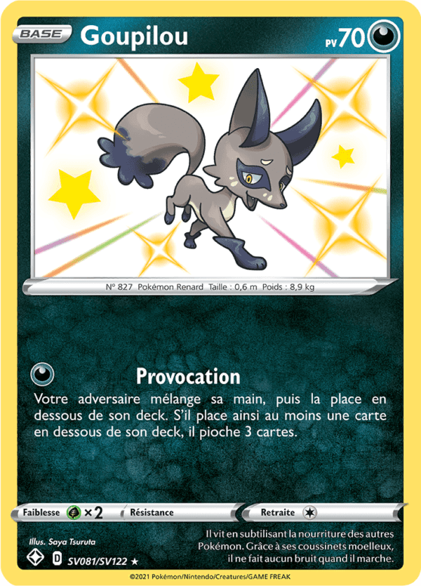 Goupilou SV81/sv122 - Destinées Radieuses