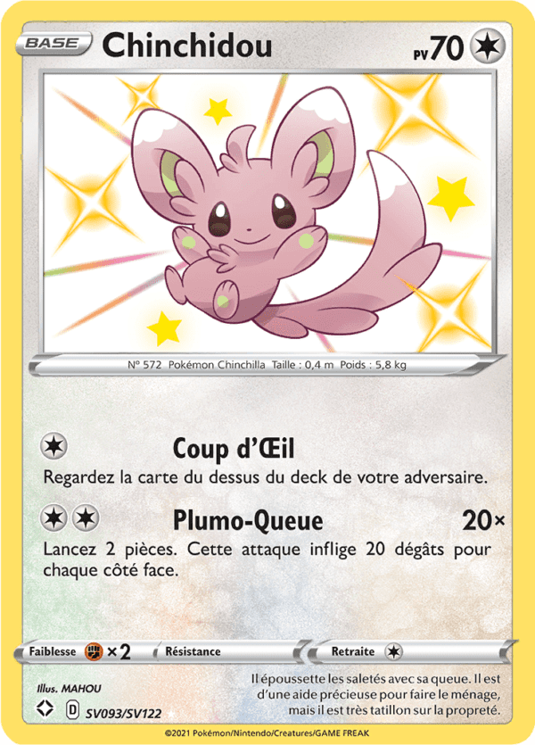 Chinchidou SV93/sv122 - Destinées Radieuses